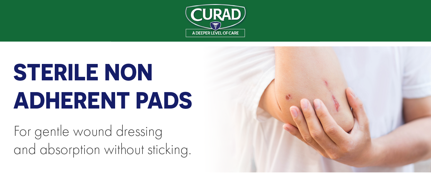 Curad Sterile Non-Adherent Pads