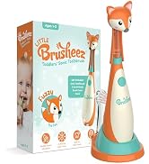 Brusheez Little Toddlers’ Sonic Toothbrush - Safe & Gentle Toothbrush for Ages 1-3 with Built-in,...