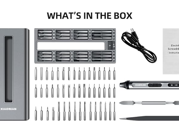 xiaonian 52 in 1 electric precision screwdriver set