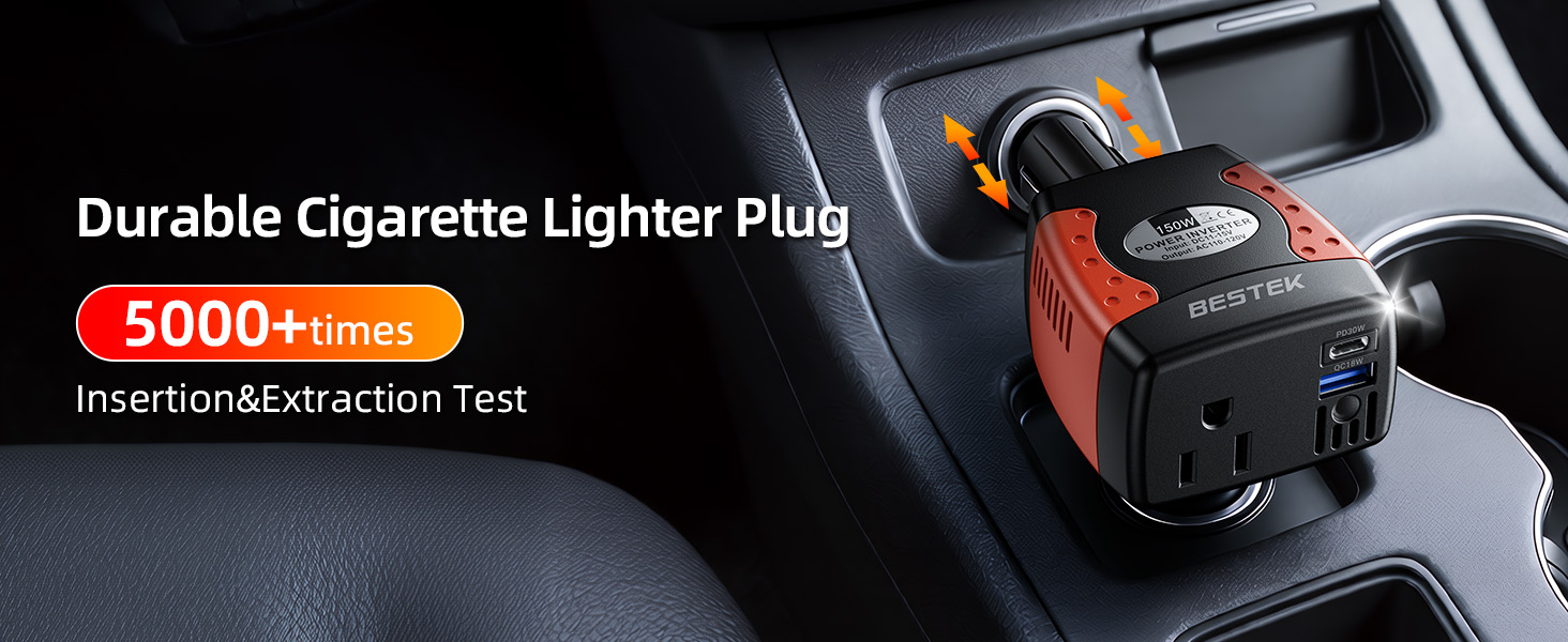 Durable Cigarette Lighter Plug