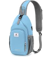SKYSPER Sling Bag RFID Crossbody Sling Backpack Cross Body Shoulder Bag Travel Hiking Daypack for...