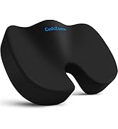 CushZone Seat Cushion Office Chair Cushions, Car Seat Cushion, Memory Foam Coccyx Cushion for Tai...