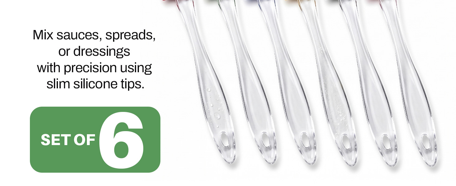 B01MV7EHEQ - Mini Silicone Spatulas