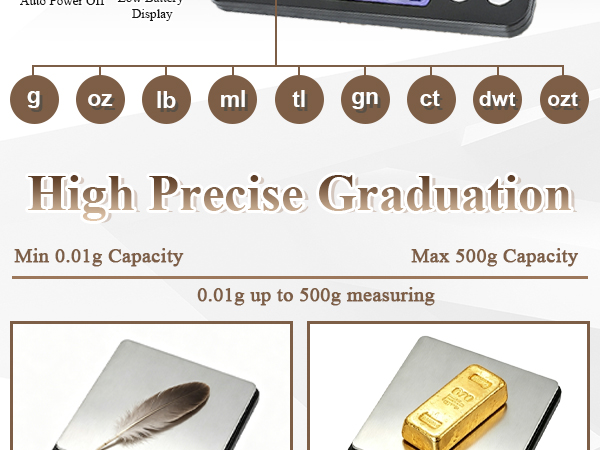 jewelry scale gold scale coin scale gram scale 0.01g accuracy digital scale grams precision scale