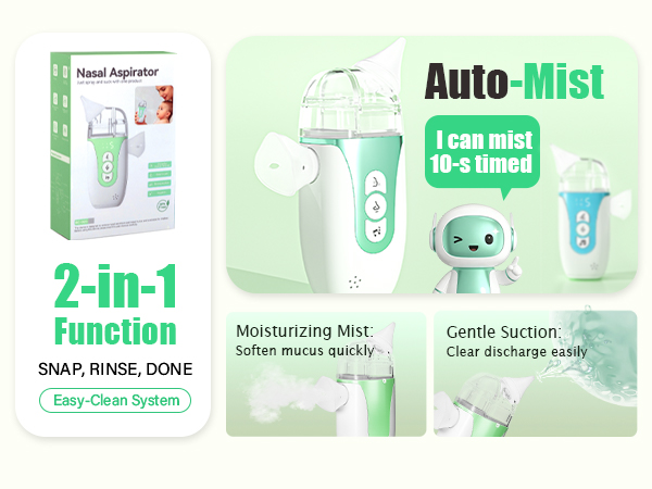 2-in-1 Electric Nasal Aspirator