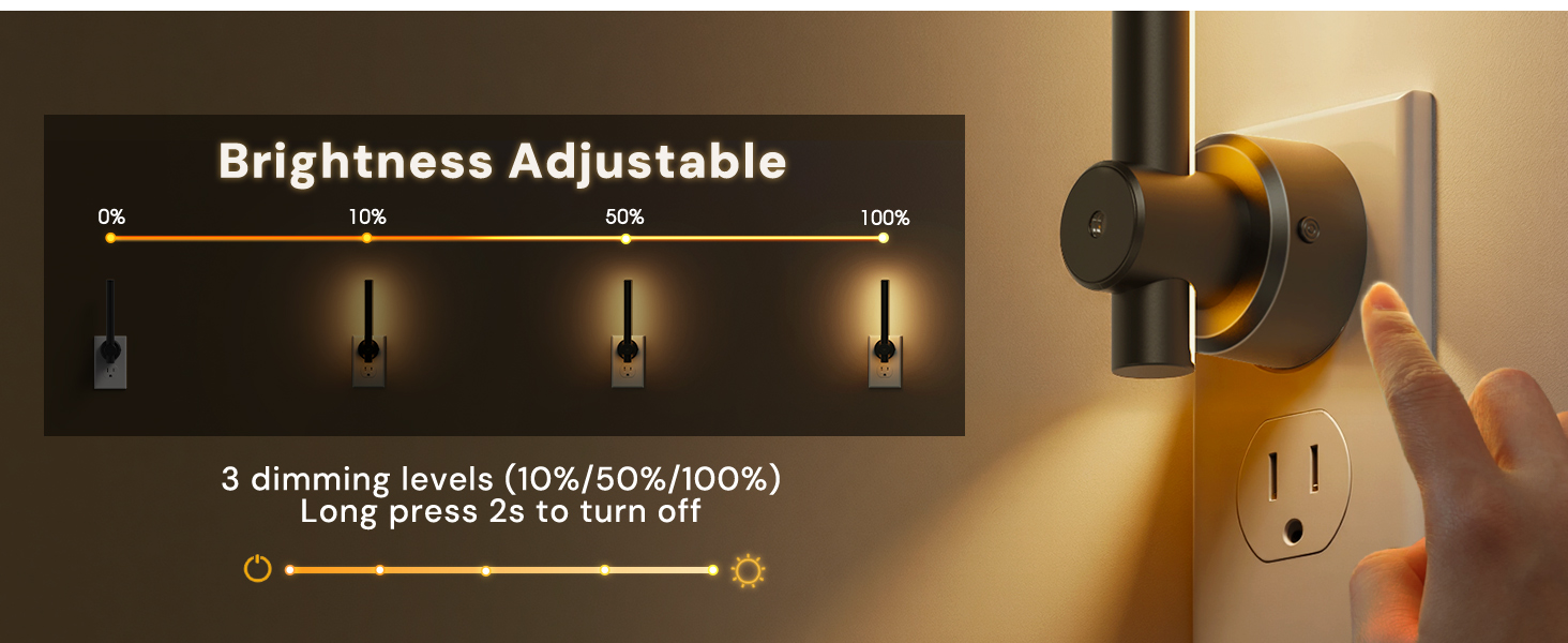 dimmable night light