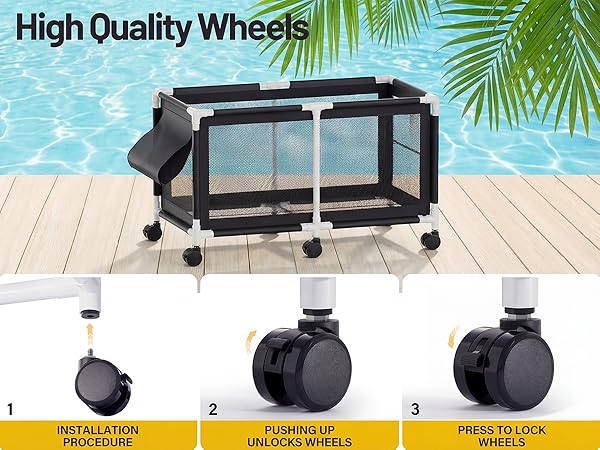 Pool Storage Bin