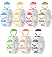 7000 Pcs 1 Inch Risepekt Removable Day of The Week Labels for Inventory Management (Monday-Sunday...