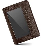 Paddsun 36 Slots Credit Card Holder Wallet RFID Blocking Leather Wallet for Men and Women with Zi...
