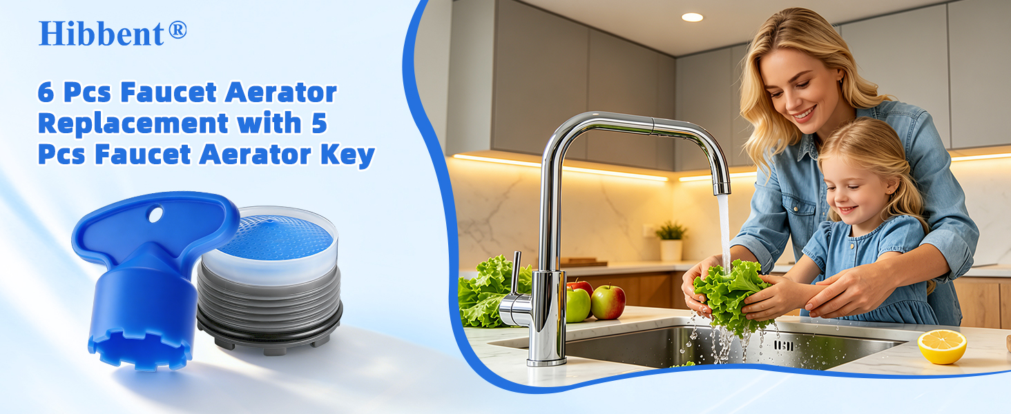 Faucet Aerator for Cache Aerators