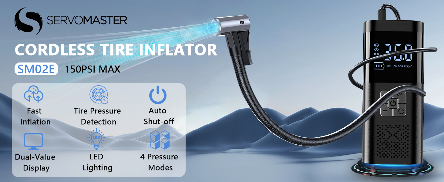 tire inflator portable air compressor