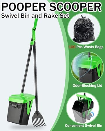 FUSBUNTY Dog Pooper Scooper