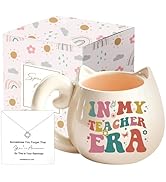fcaylo Teacher Appreciation Gifts Boxes for Women, Best Teacher Christmas Gift Sets with Coffee M...