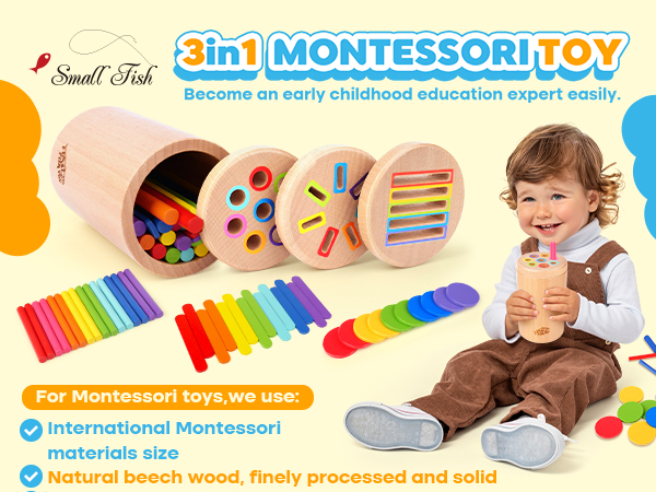 montessori toys for 1 2 3 year old fine motor skills toys for 1-2 year old