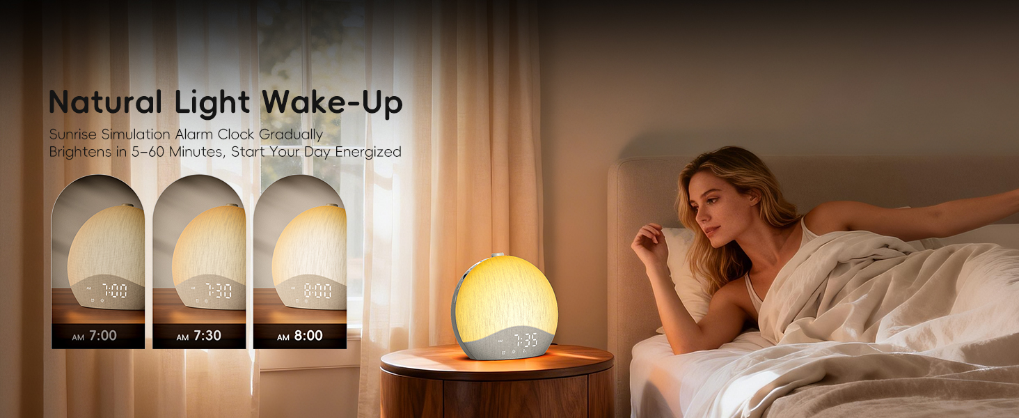 sunrise alarm clock