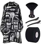 Hair Cutting Cape Barber Cape for Men Hair Cape for Haircuts Barber Cape for Hair Stylist with Ad...