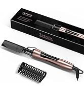 Terviiix Electric Hot Comb for Lace Front Wigs, Pressing Combs for Black Women Hair, Anti-Scald S...