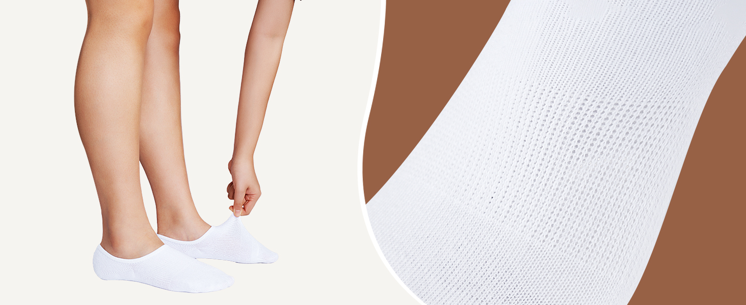 IDEGG no show socks for womens