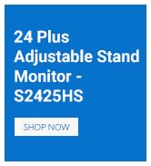 Dell S2425HS Monitor - 23.8 Inch, FHD (1920x1080) Display, 100Hz Refresh Rate 1500:1 Contrast Rat...