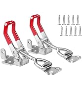 Vicuna R Heavy Duty Toggle Latch Clamp 4002, Adjustable Toggle Clamp Latch With Lock Hole, 550Lbs...