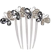 Sankuwen Flower Rhinestones Hair Combs Accessories,Perfect Mother's Day Gifts,Brithday gifts(Styl...