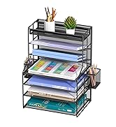 7 Tier Desk File Organizer