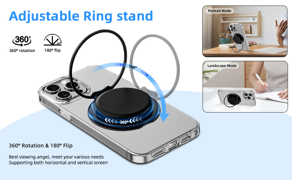 magnetic phone grip