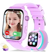 4G Kids Smart Watch Phone GPS, Smartwatch for Boys Girls Ages 4-12 Years with Video Call Chat Cla...