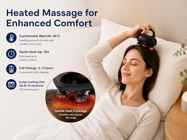 Heated Scalp Massager