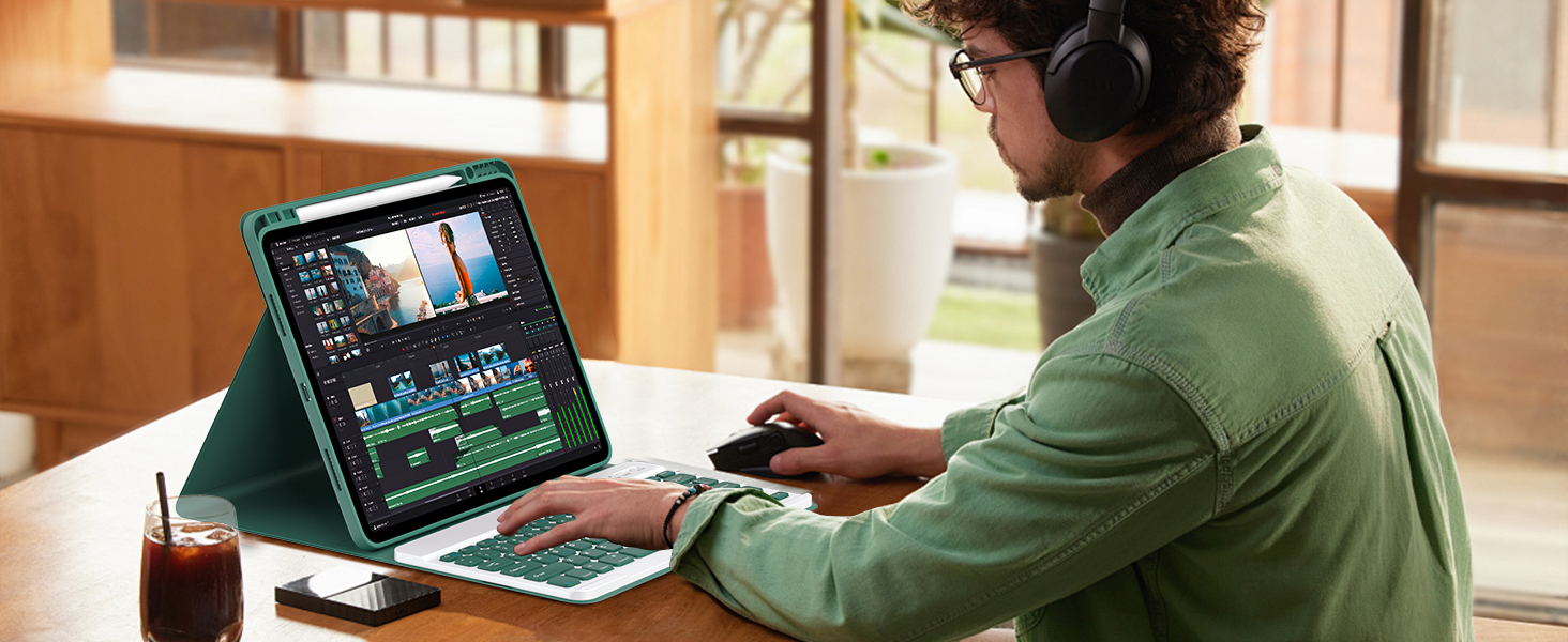 ipad pro 13 inch case 2024 with keyboard ipad 13 pro case with keyboard apple ipad pro 13 inch m4