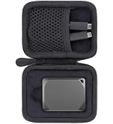 Aenllosi Hard Carrying Case Compatible with Crucial X9 / X9 Pro / X10 Pro 1TB/2TB/4TB Portable SS...