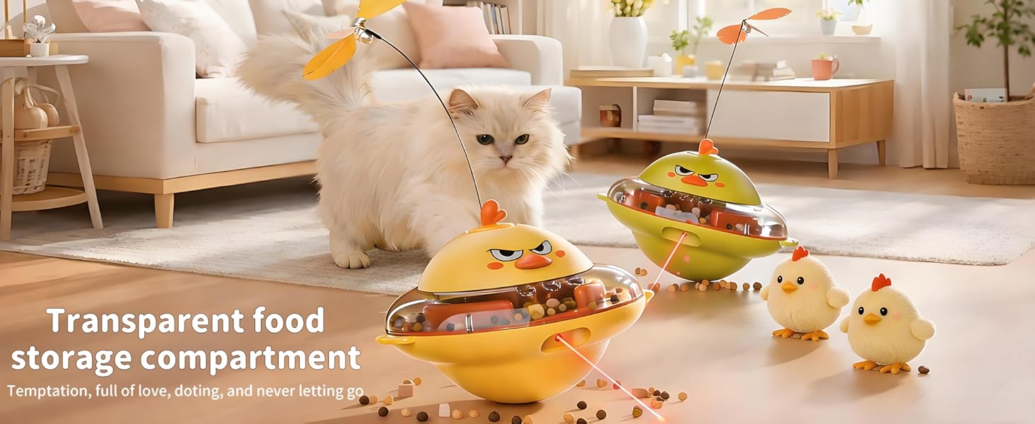 Transpartent food storage