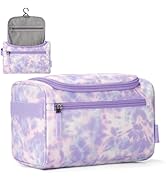 Choco Mocha Kids Toiletry Bag for Girls, Travel Hanging Waterproof Cute Toiletry Bag for Teens Gi...