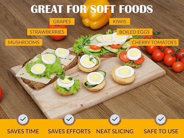 cortador de huevos de verduras herramienta estilos de corte para tomates fresas kiwis uva frutas