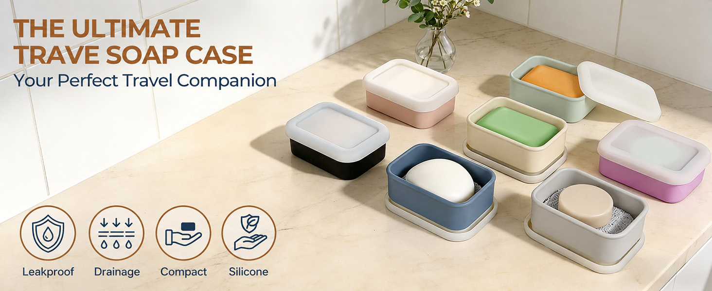 compact travel soap case