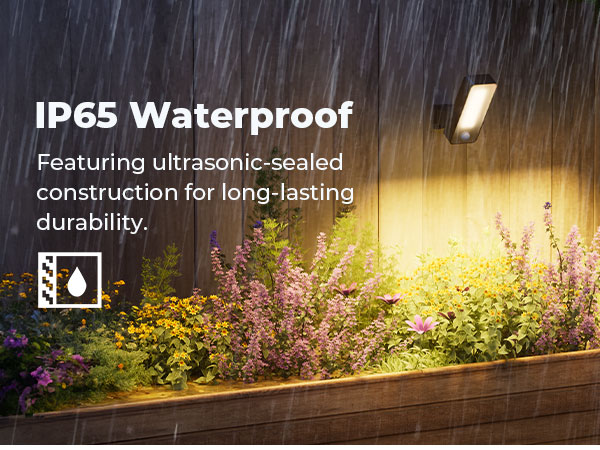 IP65 Waterproof