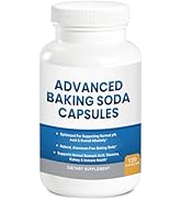 Advanced Baking Soda Capsules: Organic Use Aluminum Free Baking Soda w/Superfoods to Support Kidn...