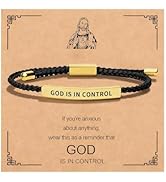 Roe Dolph God is in Control Bracelet Inspirational Bracelets for Women Christian Faith Bracelets ...