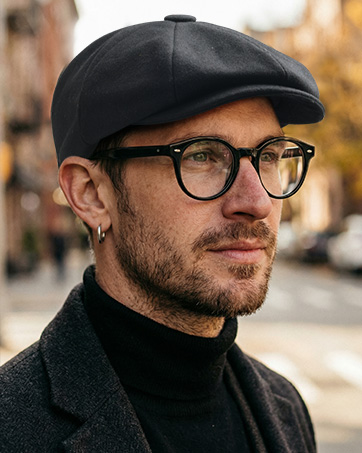 Newsboy cap