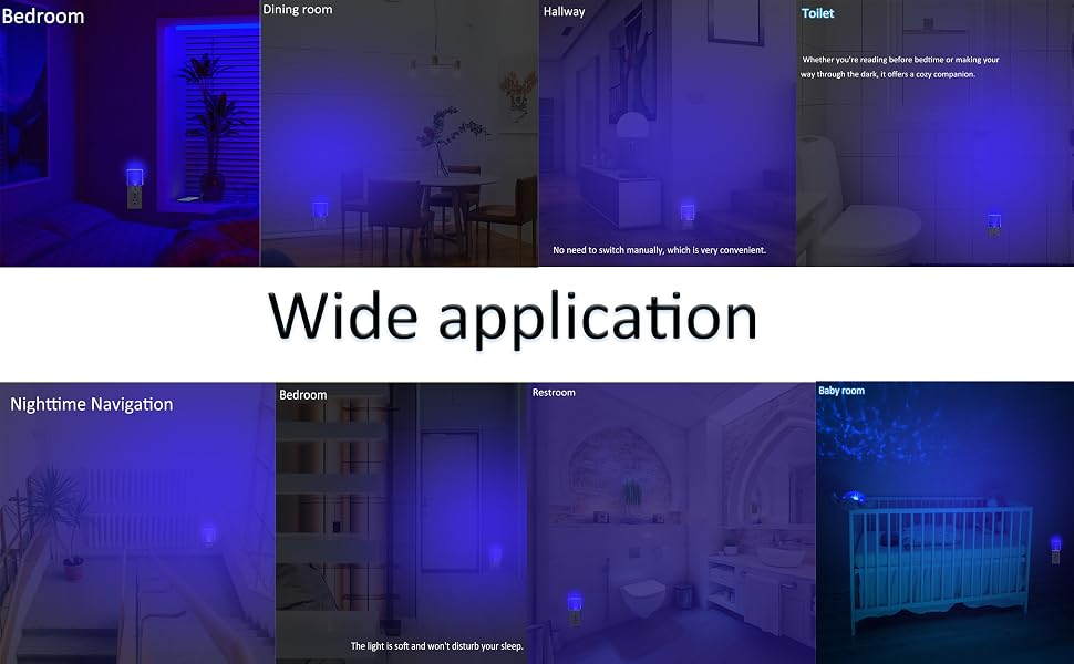 Blue Night Light