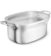 Goldlion Stainless Steel Inner Pot Compatible with Ninja Crockpot Slow Cooker 8.5 Qt - Replacemen...