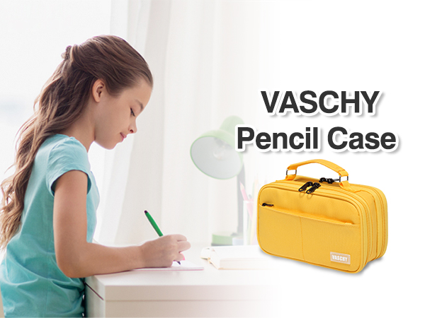 Large Pencil Pouch Bag Case