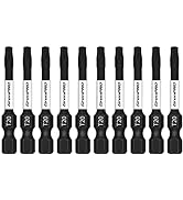 GrenPRO GrenPRO Screwdriving Power Bits T10+T15+T20+T25 4pcs Torx Head Bit Set,High Impact Tough ...