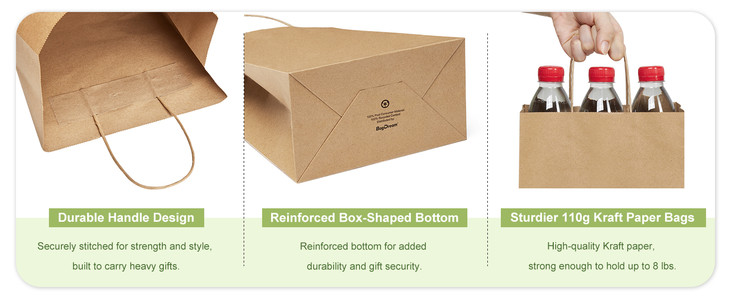 Medium gift Bags brown