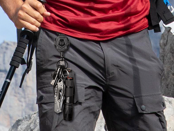 MNGARISTA Retractable Badge Holder