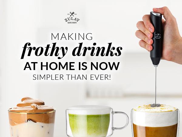 milk frother with no Stand