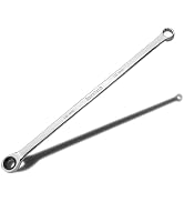 DURATECH 10mm Extra Long Ratcheting Wrench, Metric, CR-V Steel