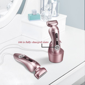 Electric razor for women