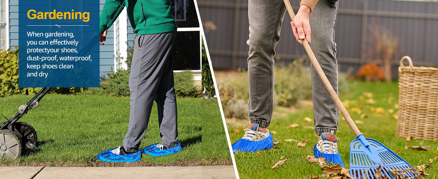 shoe covers for gardening work