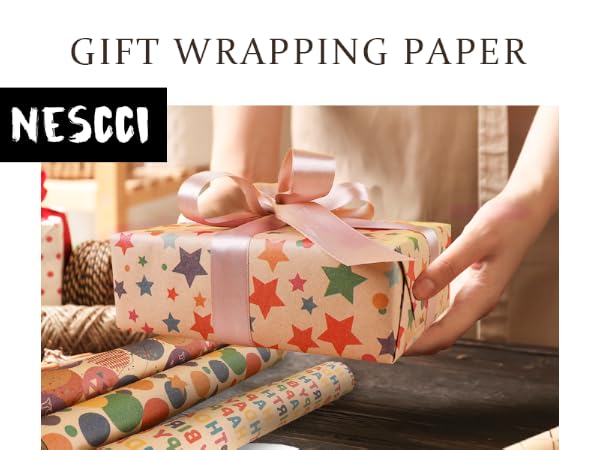 Birthday wrapping paper